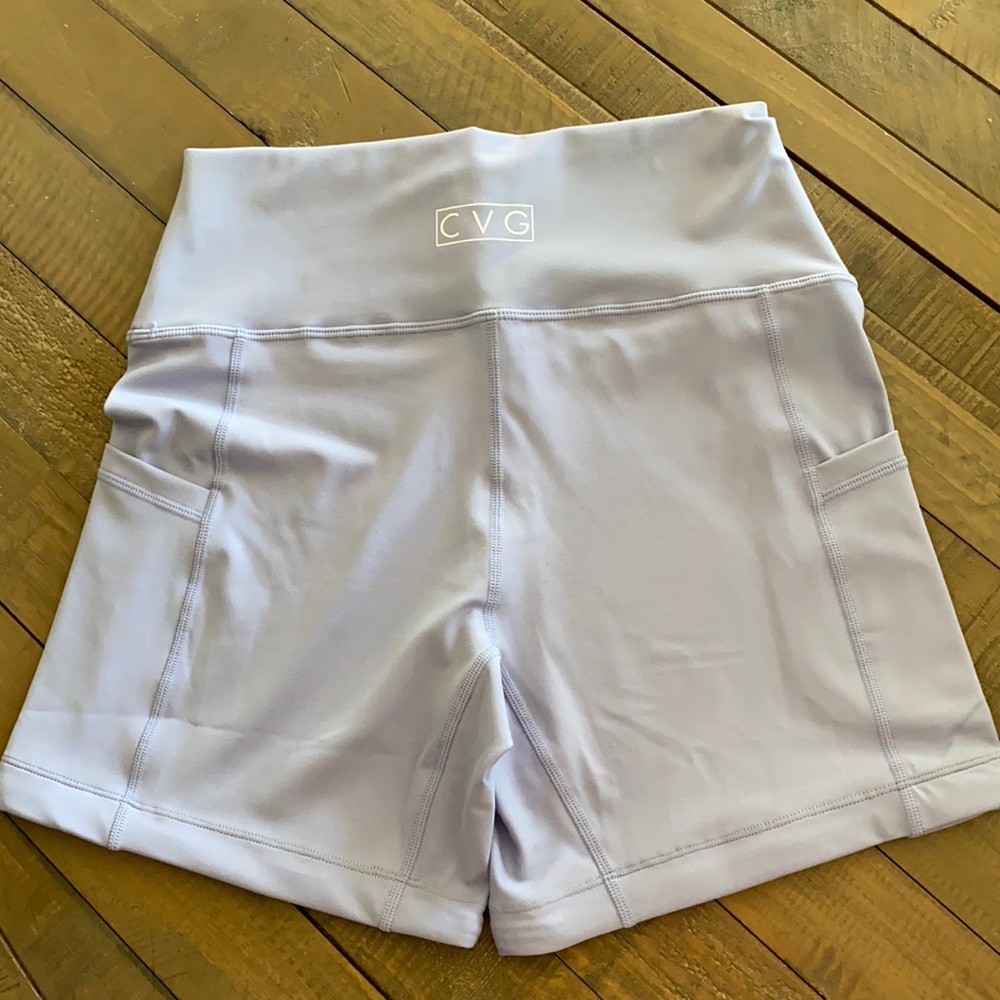 New CVG Lavender 5” Small Shorts